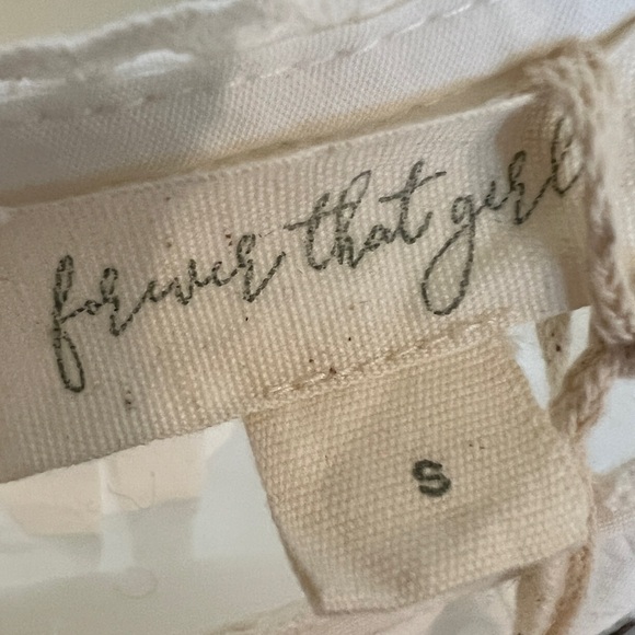 Forever That Girl White Women's Blouse - Picture 2 of 4